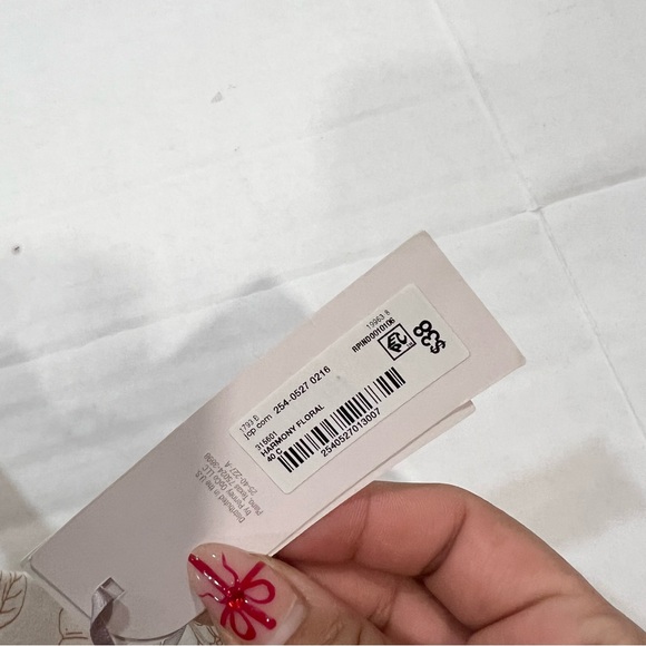 Ambrielle Floral Print Bra - Cream - Picture 3 of 4